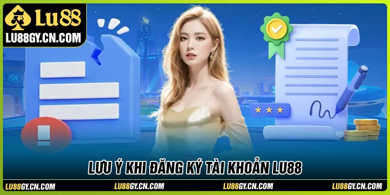 Những lưu ý cần biết khi đăng ký LU88 Những lưu ý cần biết khi đăng ký LU88